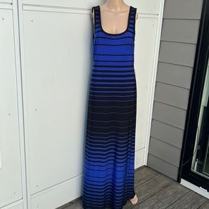 Women's Scoop Neck Racerback Tank Maxi Dress with Size medium